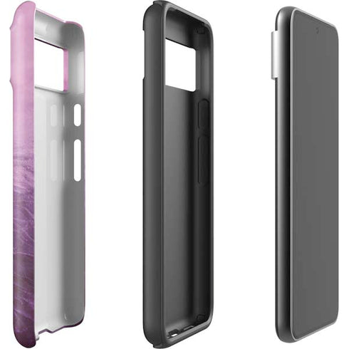 Purple Space Marble Google Pixel 8 Pro Impact Case